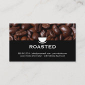 コーヒー豆 名刺 (正面)