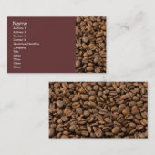 コーヒー豆 名刺 (正面/裏面)