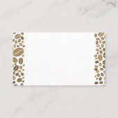 コーヒー豆 名刺 (裏面)