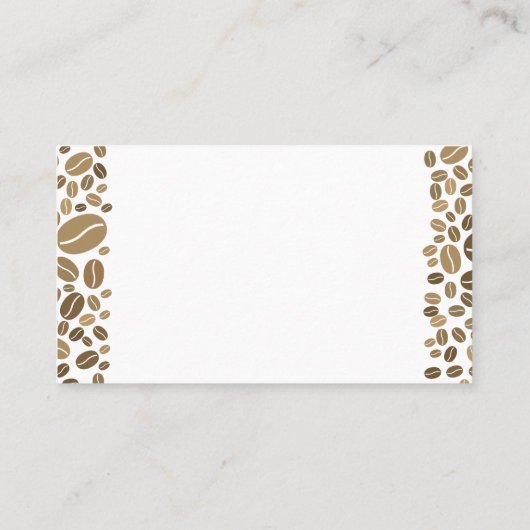 コーヒー豆 名刺 (裏面)