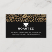 コーヒー豆 名刺 (正面)
