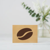 コーヒー豆 名刺 (スタンド正面)