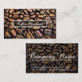 コーヒー豆 名刺 (正面/裏面)