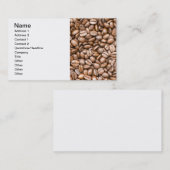 コーヒー豆 名刺 (正面/裏面)