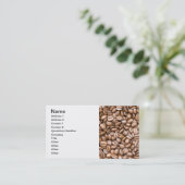 コーヒー豆 名刺 (スタンド正面)