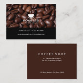 コーヒー豆 名刺 (正面/裏面)