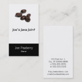 コーヒー豆 名刺 (正面/裏面)