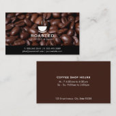 コーヒー豆 名刺 (正面/裏面)