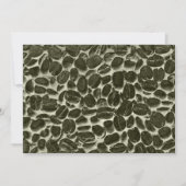 コーヒー豆 招待状 (正面)