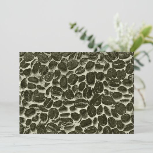 コーヒー豆 招待状 (スタンド正面)