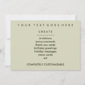 コーヒー豆 招待状 (裏面)