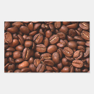 コーヒー豆 長方形シール