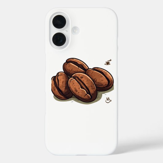 コーヒー豆 Case-Mate iPhoneケース (裏面)