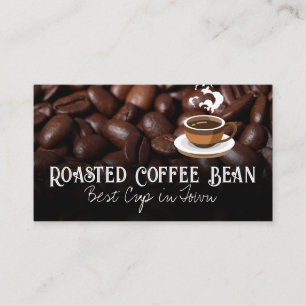 コーヒー豆 Hot Cup of Coffee 名刺