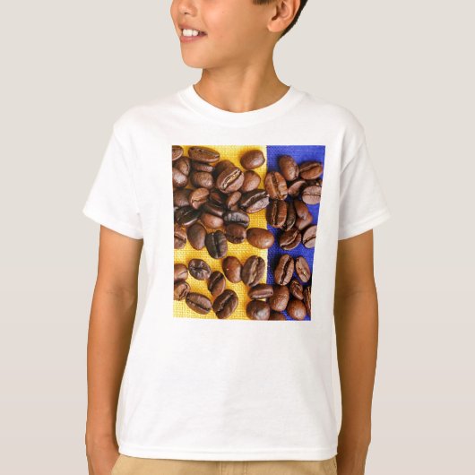 コーヒー豆 Tシャツ (正面)