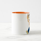 コーヒー貫入 ツートーンマグカップ (中央)