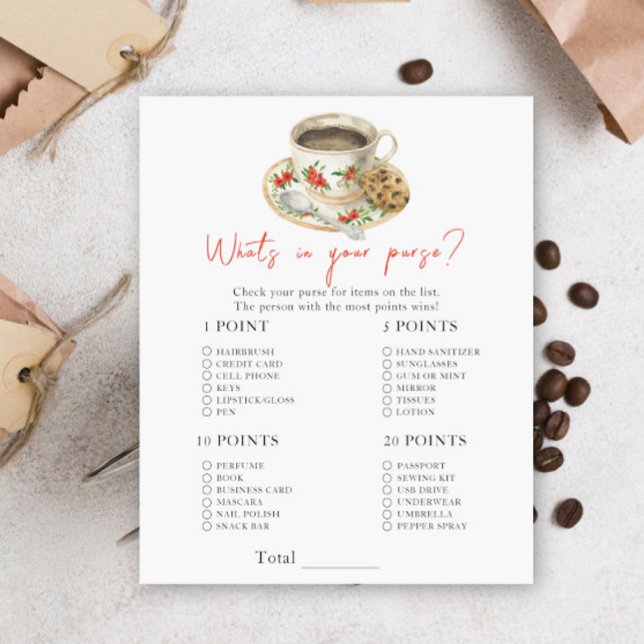 コーヒー赤ちゃんシャワー – あなたの財布ゲームの何 (クリエイターアップロード済み)