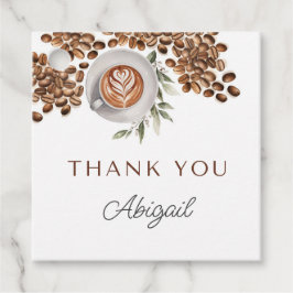 コーヒー赤ちゃんシャワー – ベビーは醸造 フェイバータグ