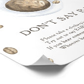 コーヒー赤ちゃんシャワー – ベビーポスター ポスター (角)