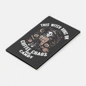 コーヒー走とカオスとキャンディの上のこの魔女 ポストイット (アングル)