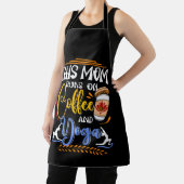 コーヒー走とヨーガのママ エプロン (インサイチュ)