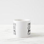 コーヒー走と皮肉を言う エスプレッソカップ (正面)