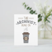 コーヒー走のアーキビスト ポストカード (スタンド正面)