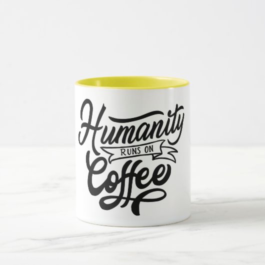 コーヒー走のマラソン マグカップ (中央)