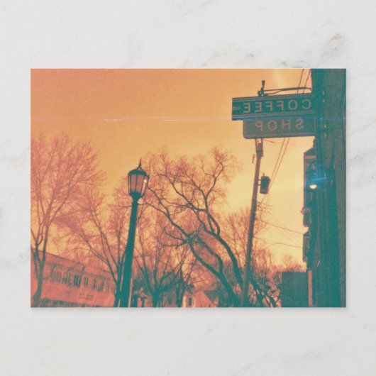 コーヒー通り ポストカード (正面)