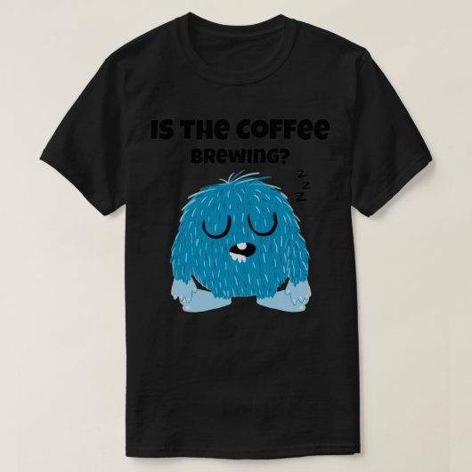 コーヒー醸造である Tシャツ (デザイン正面)