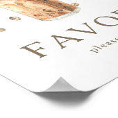 コーヒー醸造ベビーシャワーの好意 ポスター (角)