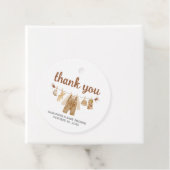 コーヒー醸造ベビーシャワーラウンド フェイバータグ (インサイチュ)