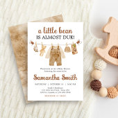 コーヒー醸造ベビーシャワー 招待状