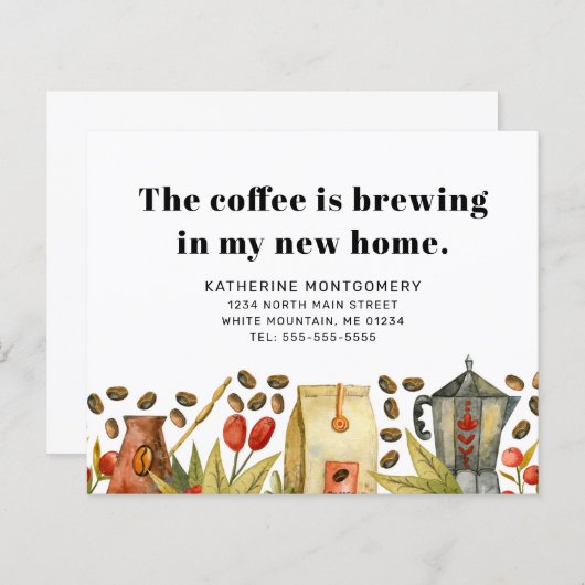 コーヒー醸造引用文予算動意発表 (正面/裏面)