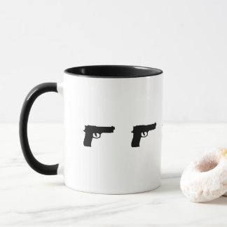 コーヒー銃のマグ マグカップ