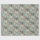 コーヒー鑑識家のカフェイン愛 ラッピングペーパー (フラット)