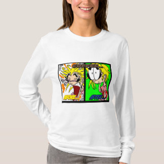 コーヒー長袖Tシャツが大好き Tシャツ