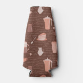 コーヒー関連要素のパターン ボトルクーラー (正面)