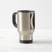 コーヒー顔の時間 トラベルマグ (正面左)