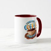 コーヒー飲まなきゃ…今すぐ！マグ マグカップ (正面右)