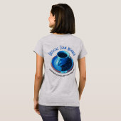 コーヒー飲む分隊の公式のチーム・メンバー Tシャツ (裏面フル)