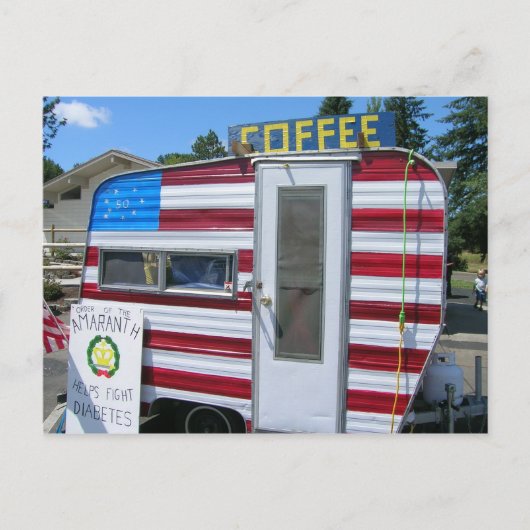 コーヒー飲む? ポストカード (正面)