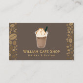 コーヒー飲料 |コーヒー豆 名刺 (正面)