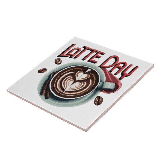 コーヒー飲料 タイル (側面)