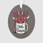 コーヒー鬼 オーナメント (正面)