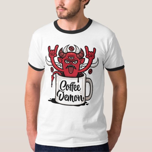 コーヒー鬼 Tシャツ (正面)