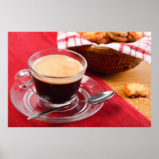 コーヒー1杯とクッキー ポスター (正面)