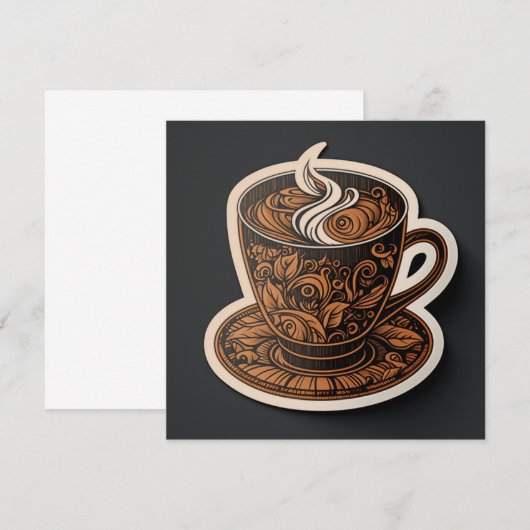 コーヒー1杯 (正面/裏面)