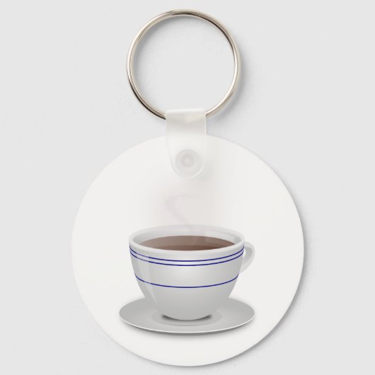 コーヒー1杯 キーホルダー (正面)