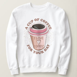 コーヒー1杯 スウェットシャツ